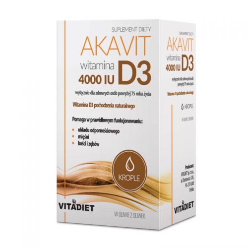 Vitadiet Akavit Witamina D3 4000 Iu 30 Ml