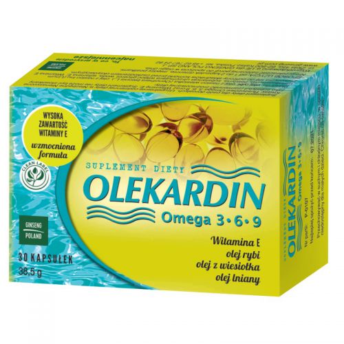 Ginseng Olekardin Omega 3 6 9 30 k 38,5 g