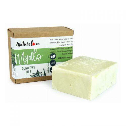 Naturolove Mydło Oliwkowe pH 8 90 g