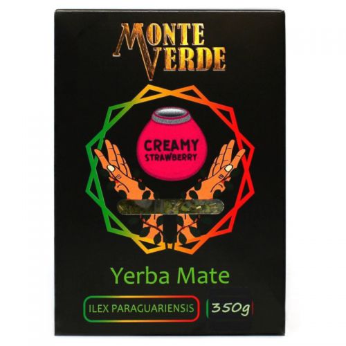 Monte Verde Yerba Mate Creamy Strawberry 350 g