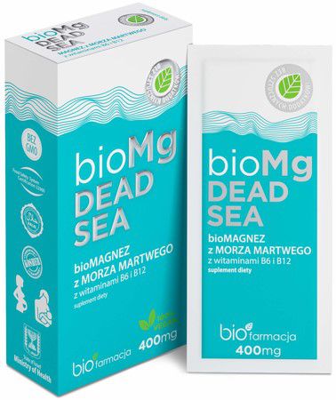 Biofarmacja Dead Sea z witaminą B6 i B12