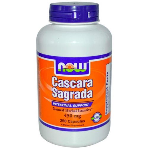 Now Foods Cascara Sagrada 450 Mg 250 K