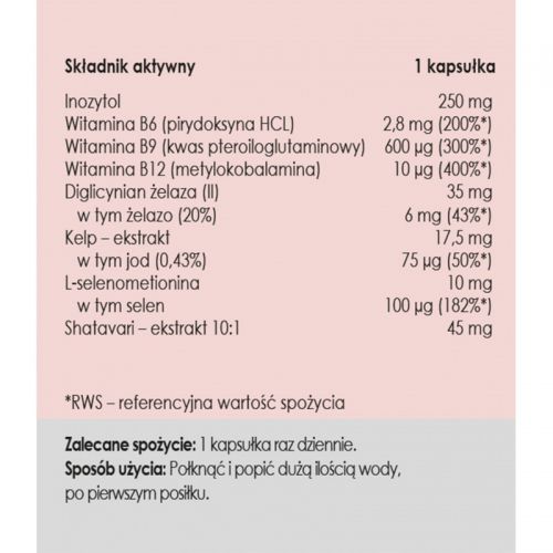 Panaseus Płodność Dla Kobiet 50 k.