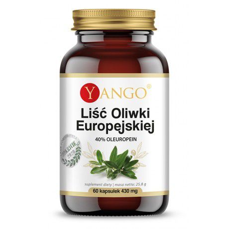 Yango Liść Oliwki Europejskiej 40% 430 mg 60 k