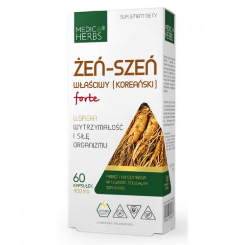 Medica Herbs Żeń-Szeń właściwy (koerański) forte