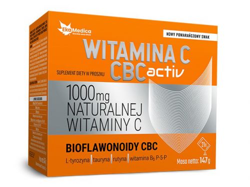 Ekamedica Witamina C CBC Activ proszek 21x10g