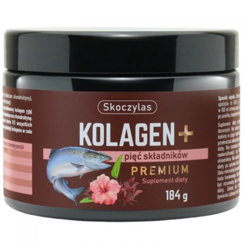 Skoczylas Kolagen z łososia + 5 składników  184 g