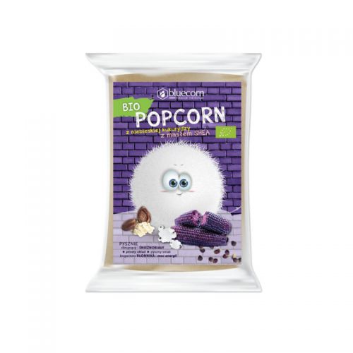 Bluecorn Popcorn z niebieskiej kukurydzy Bio