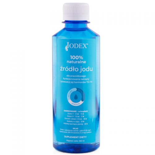 Iodex Jod 100% naturalne źródło jodu 300 ml