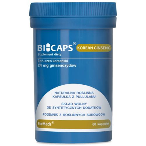 Formeds Bicaps Korean Ginseng 60 k odporność