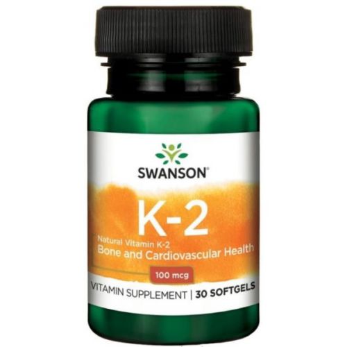 Swanson Witamina K2 Naturalna 100 Mcg 30 K