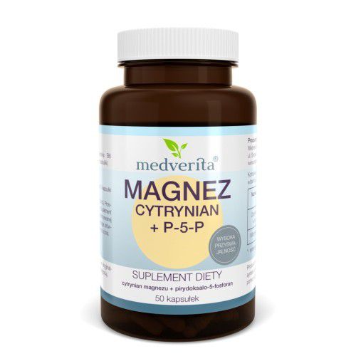 Medverita Magnez Cytrynian P 5 P 50 K