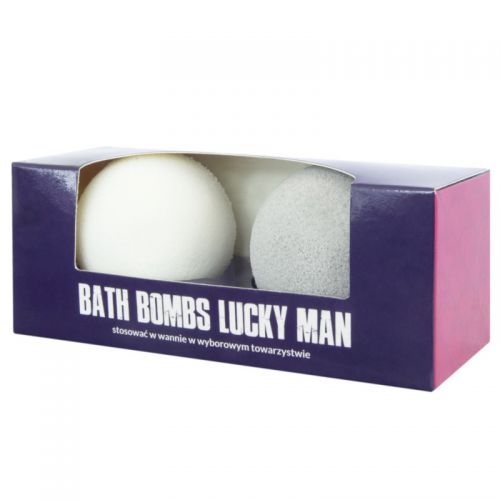 LAQ Kule do kapieli męskie Bath Bombs Lucky Man