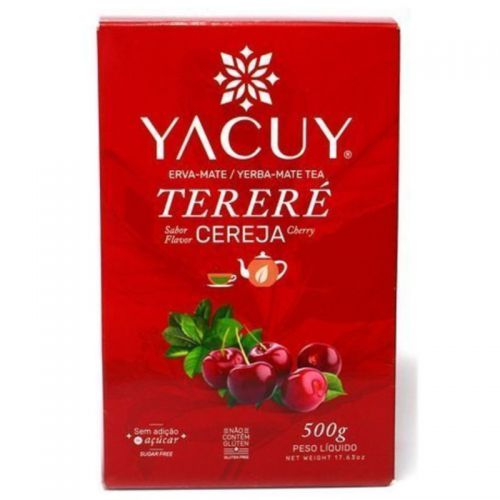 Yacuy Green Yerba Mate Terere with Cherry 500 g