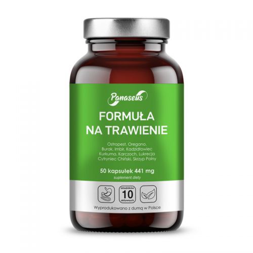 Panaseus Formuła na trawienie 50 kapsułek